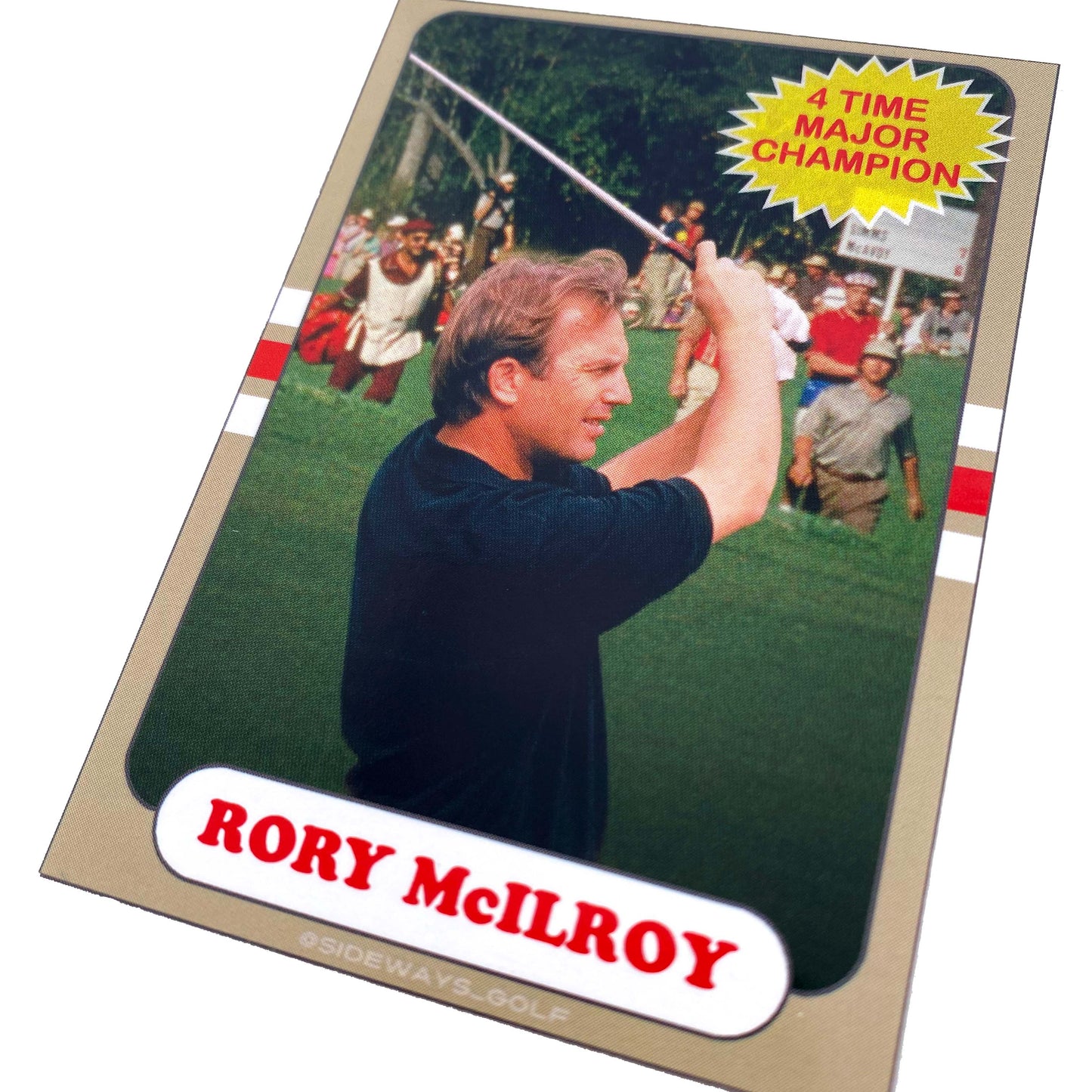 Sideways Golf Trading Cards