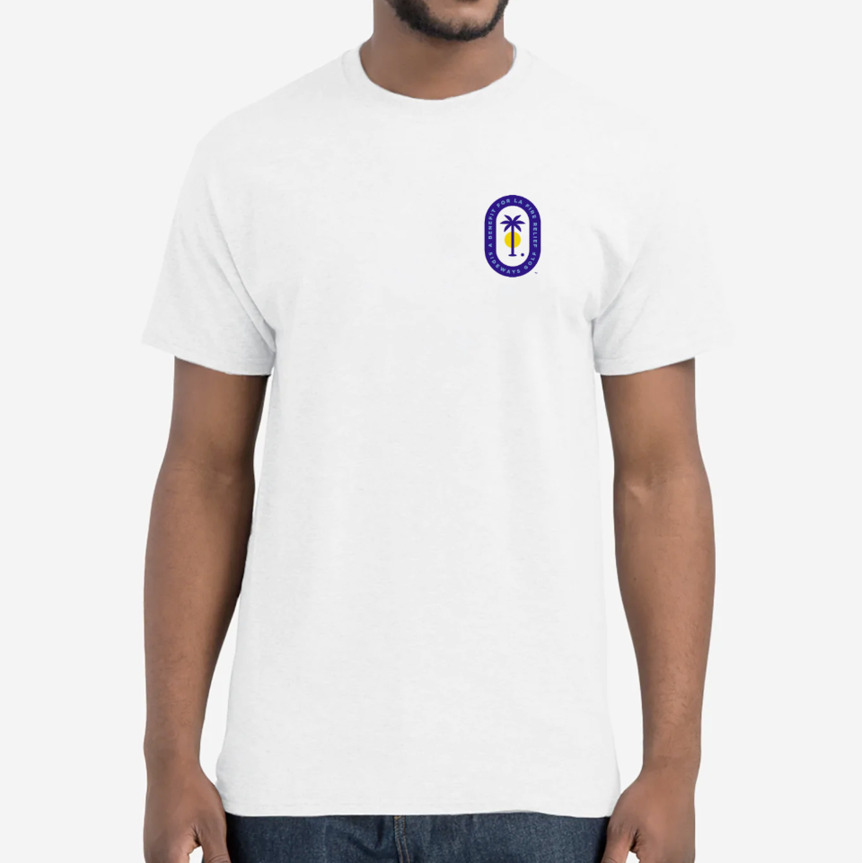 LA Fire Benefit T-Shirt by Sideways Golf