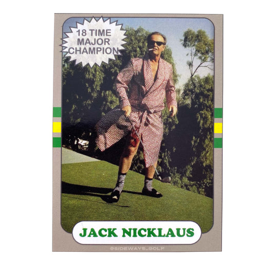 Sideways Golf Trading Cards