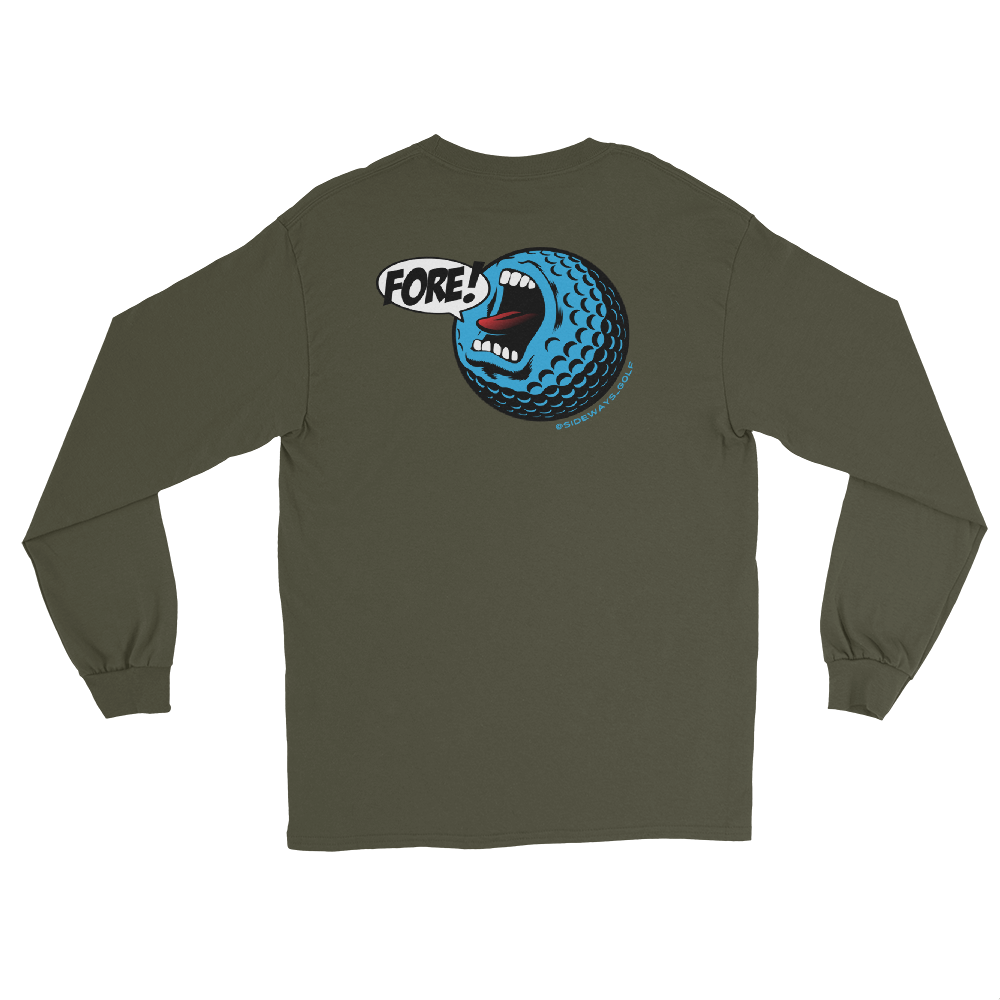 Sideways FORE! Long Sleeve Shirt