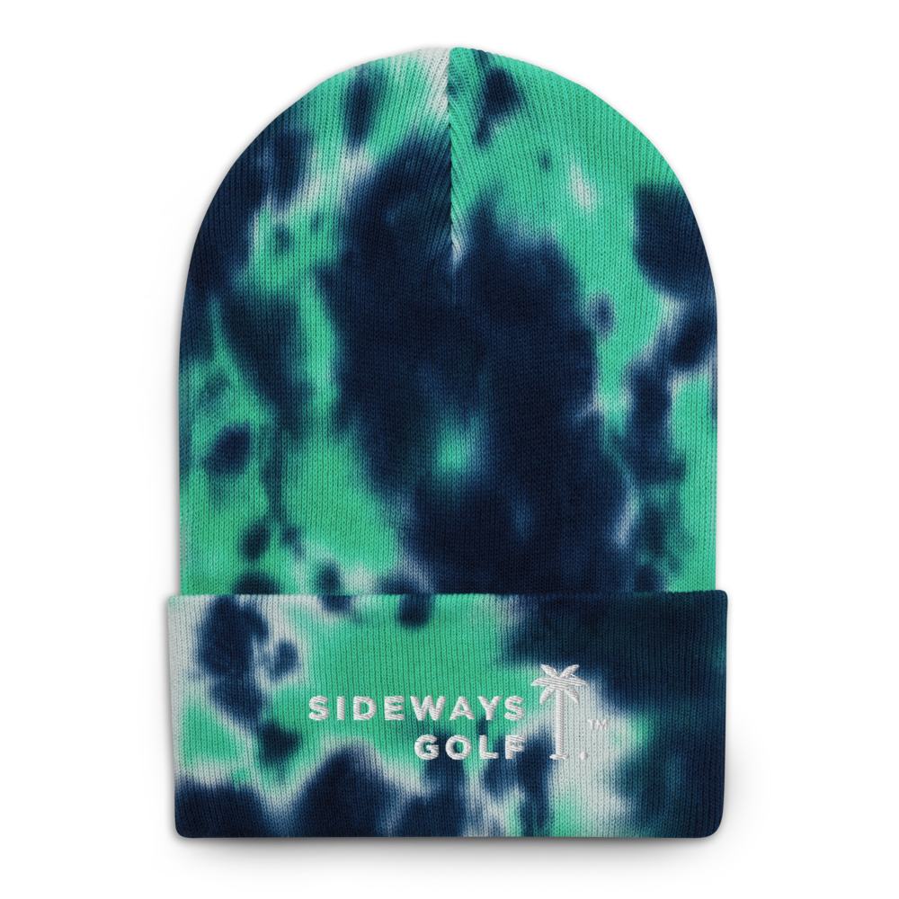 Sideways Tie-dye Beanie