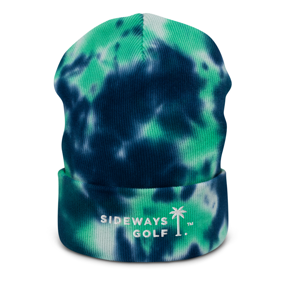 Sideways Tie-dye Beanie