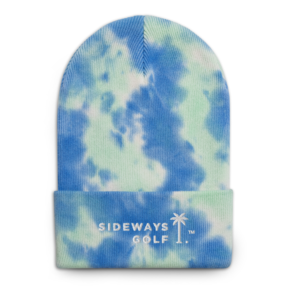 Sideways Tie-dye Beanie